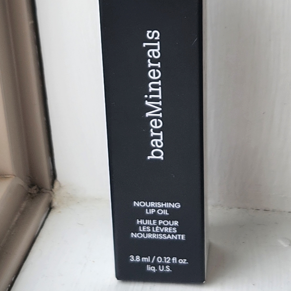 NIB BARE MINERALS NOURISHING LIP OIL FLAUNT - Picture 12 of 16